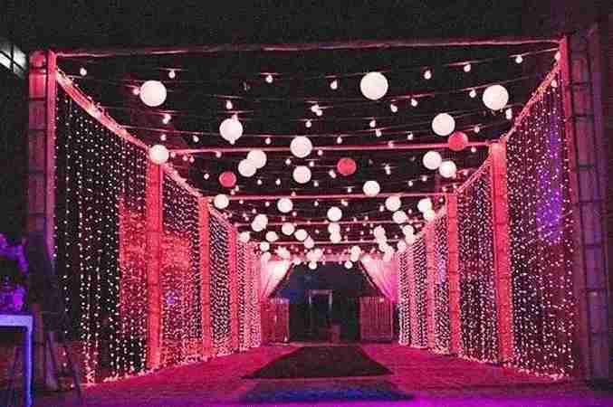 decorative lights tent house and decorators cth